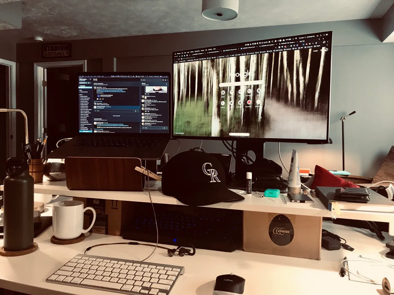 My current workspace